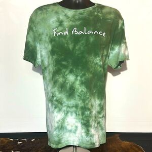 Chemistry Tee. Find Balance Men's & Big Men's Tie Dye Short Sleeve Graphic Tees